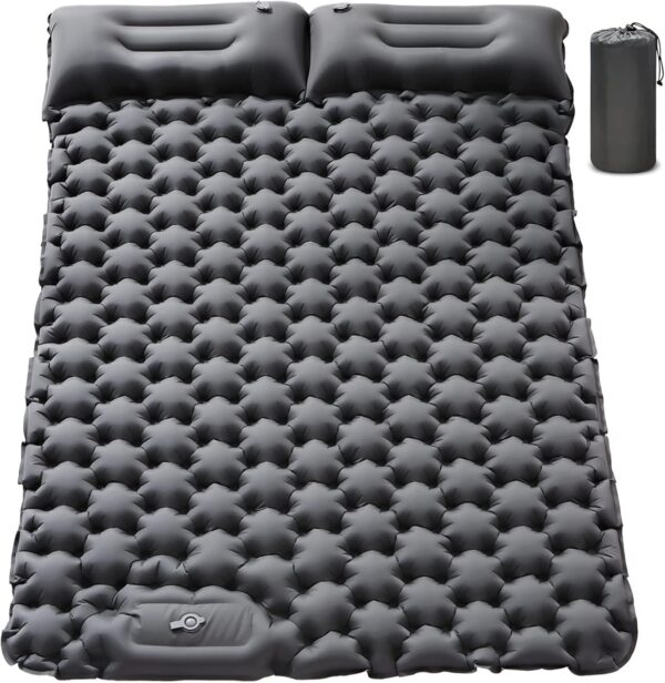 ABTOHE Self Inflating Sleeping pad - Sleeping pad for Camping,Thick 5 Inch Ultralight Camping Mattress with Built-in Pump,Lightweight Camping Mattress pad,Backpacking Sleeping pad