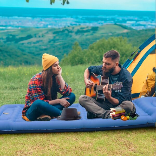 ABTOHE Self Inflating Sleeping pad - Sleeping pad for Camping,Thick 5 Inch Ultralight Camping Mattress with Built-in Pump,Lightweight Camping Mattress pad,Backpacking Sleeping pad