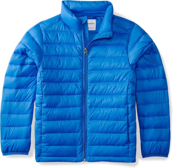 Essentials Boys and Toddlers' Lightweight Water-Resistant Packable Puffer Jacket