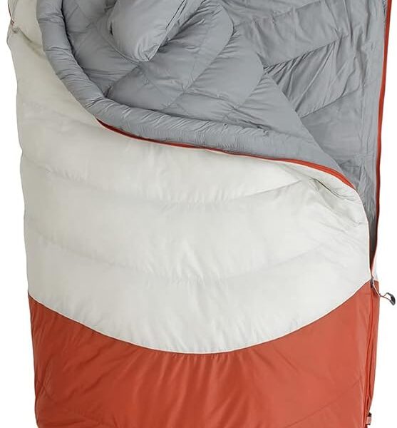 AMPEX Sleeping Bag bluesign Certified Shell Design, Perfect for Cold Weather Camping, Backpacking & Hiking