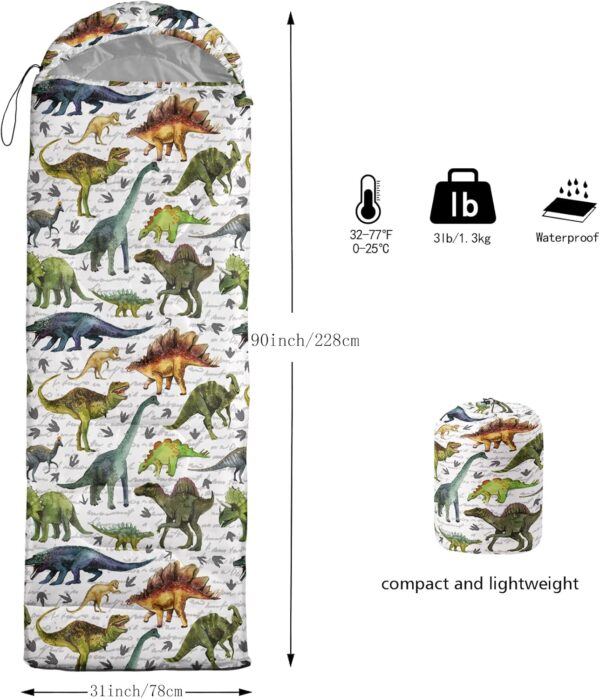 BailiPromise Camping Sleeping Bags,3 Season Warm & Cool Weather,Lightweight,Waterproof Sleeping Bags for Adults & Kids,Traveling,and Outdoors,Camping Gear Equipment