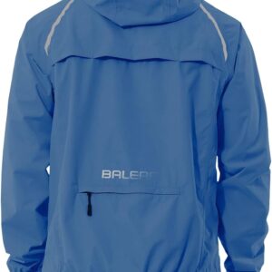 BALEAF Men's Cycling Rain Jacket Windbreaker Waterproof Running Gear Golf Mountain Biking Hood Lightweight Reflective