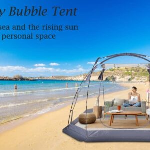 Bubble Tent 4-6 People Transparent Tent 10 'x10' Outdoor Tent Cold and Waterproof Suitable for Terrace, Canopy, Backyard Star Watching Camping Portable Tent
