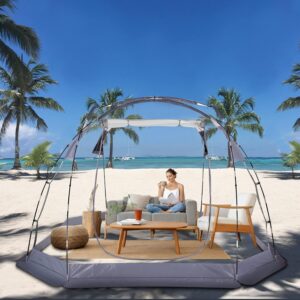 Bubble Tent 4-6 People Transparent Tent 10 'x10' Outdoor Tent Cold and Waterproof Suitable for Terrace, Canopy, Backyard Star Watching Camping Portable Tent