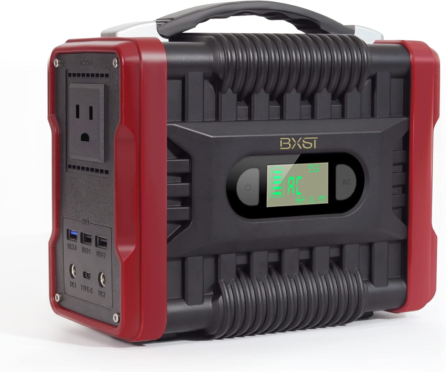 BXST Protable Power Station 1000W\/110V Pure Sine Wave Solar Generator Bidirectional Fast Charging1120Wh\/350000mAh Wireless Charging Solar Generator for Outdoor Camping Travel Hunting Blackout