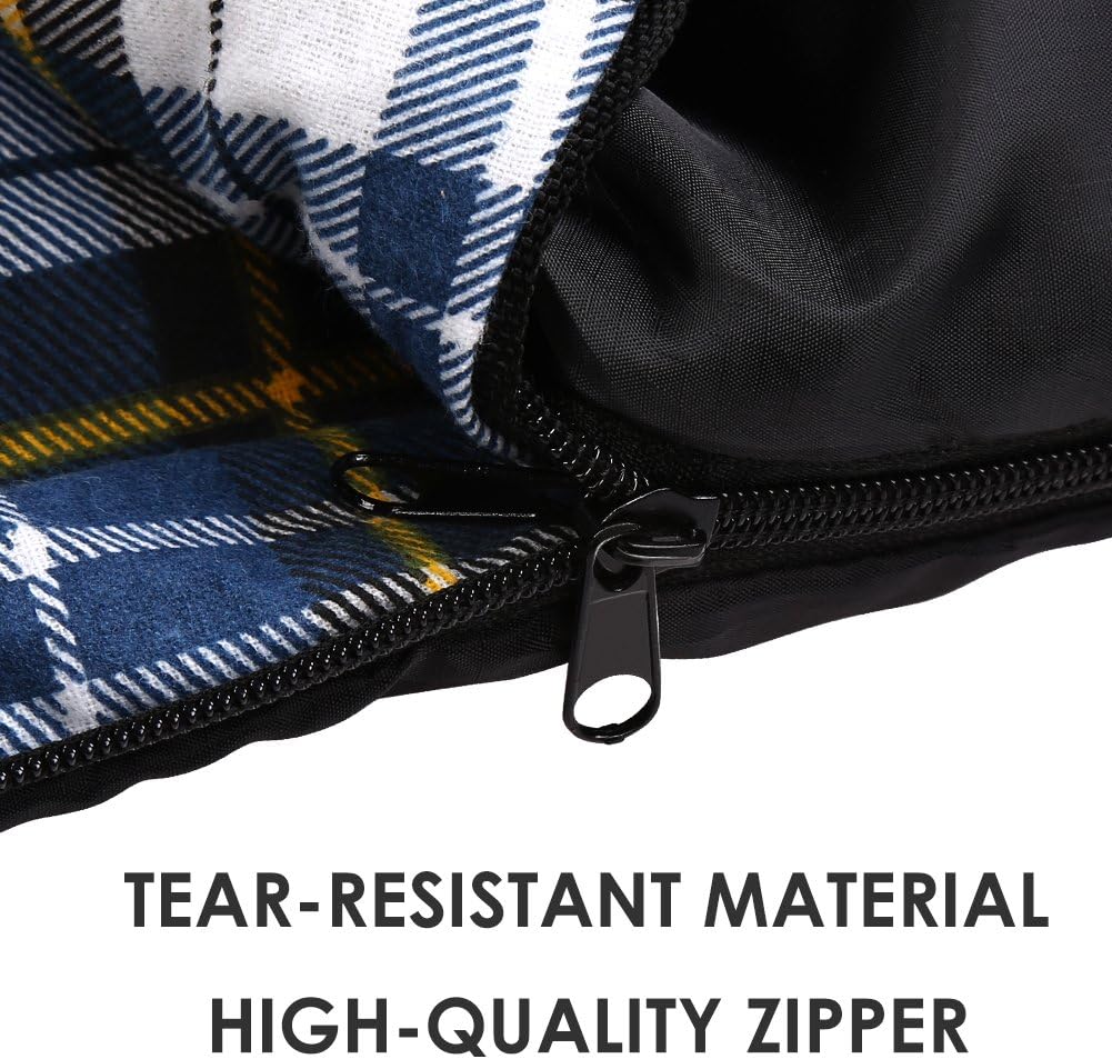 CANWAY Double Sleeping Bag,2 Person Sleeping Bag Lightweight Waterproof with 2 Pillows for Camping, Backpacking, or Hiking for Adults or Teens Queen Size XL & XXL