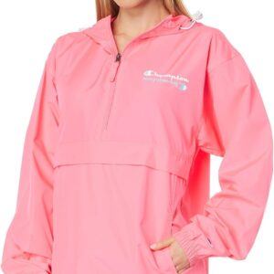 Champion Women's Windbreaker Jacket, Packable Jacket, Wind and Water-resistant Jacket for Women