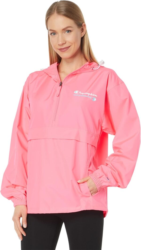 Champion Women's Windbreaker Jacket, Packable Jacket, Wind and Water-resistant Jacket for Women