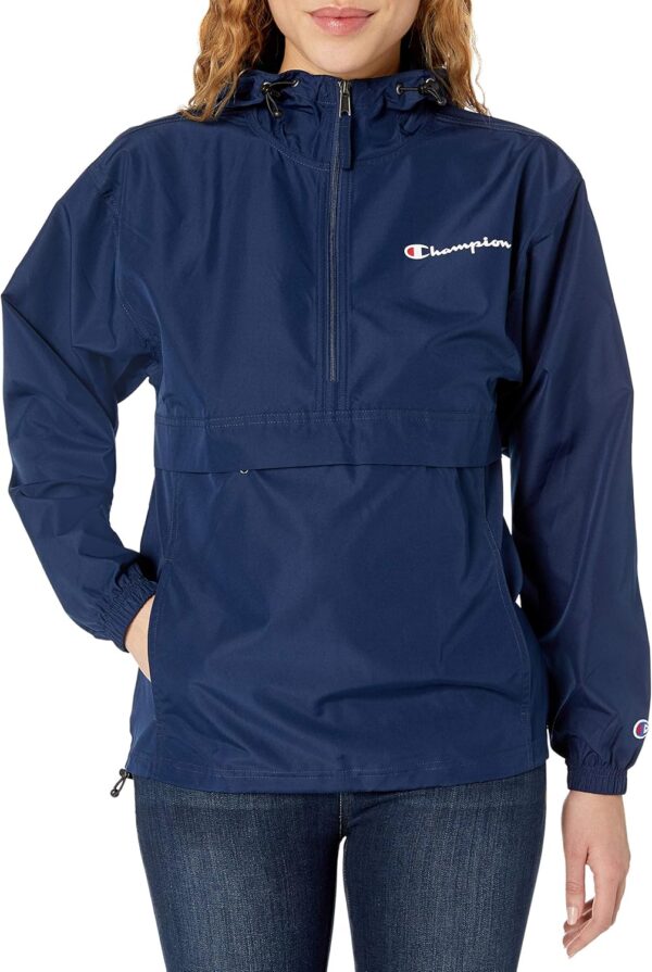 Champion Women's Windbreaker Jacket, Packable Jacket, Wind and Water-resistant Jacket for Women