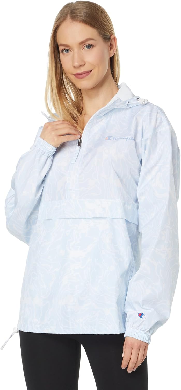 Champion Women's Windbreaker Jacket, Packable Jacket, Wind and Water-resistant Jacket for Women