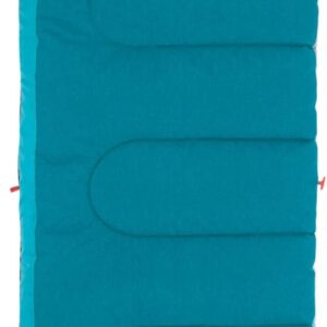 Coleman Kids 50°F Sleeping Bag, Comfortable Camping Sleeping Bag for Kids, Fits Children up to 5ft Tall, Glow in the Dark Design, Stuff Sack Included, Machine Washable
