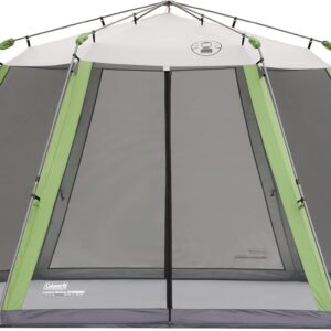 Coleman Screened Canopy Tent with Instant Setup, 15 x 13ft Sun Shade Tent with Carry Bag and Pre-Attached Guy Lines, Shelter Sets Up in About 60 Seconds