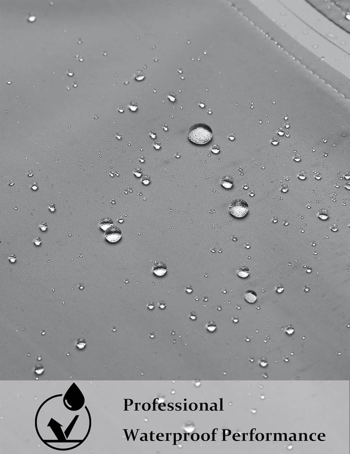 COOFANDY Men's Packable Rain Jacket Lightweight Waterproof Raincoat with Hood Outdoor Running Hiking Cycling