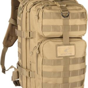 Exos Bravo Tactical Assault Hiking Camping Backpack Rucksack Bug Out Bag Daypack MOLLE Equipped Hydration Pack Compatible