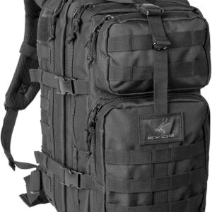 Exos Bravo Tactical Assault Hiking Camping Backpack Rucksack Bug Out Bag Daypack MOLLE Equipped Hydration Pack Compatible