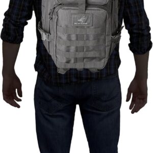 Exos Bravo Tactical Assault Hiking Camping Backpack Rucksack Bug Out Bag Daypack MOLLE Equipped Hydration Pack Compatible