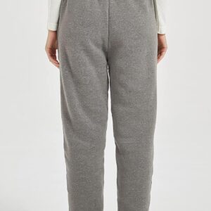 Flygo Women's Winter Warm Fleece Joggers Pants Sherpa Lined Athletic Active Sweatpants