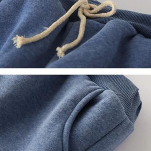 Flygo Women's Winter Warm Fleece Joggers Pants Sherpa Lined Athletic Active Sweatpants