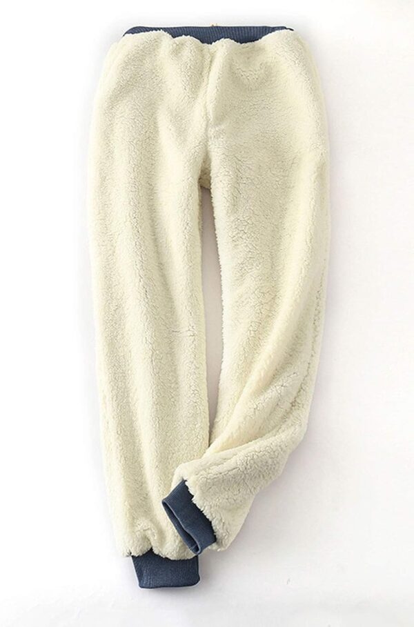 Flygo Women's Winter Warm Fleece Joggers Pants Sherpa Lined Athletic Active Sweatpants