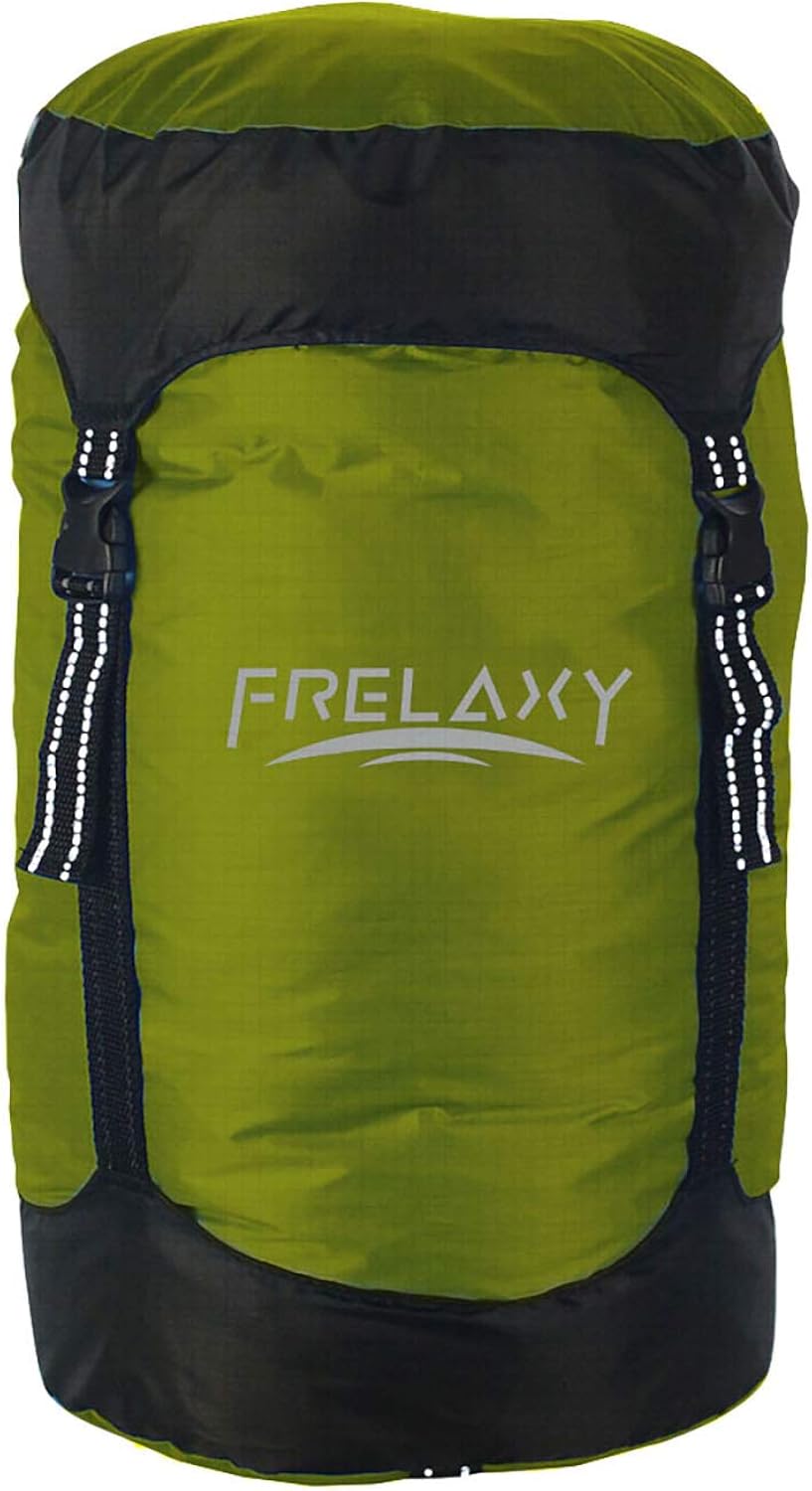 Frelaxy Compression Sack, 40% More Storage! 11L\/18L\/30L\/45L\/52L Compression Stuff Sack, Water-Resistant & Ultralight Sleeping Bag Stuff Sack - Space Saving Gear for Camping, Hiking, Backpacking