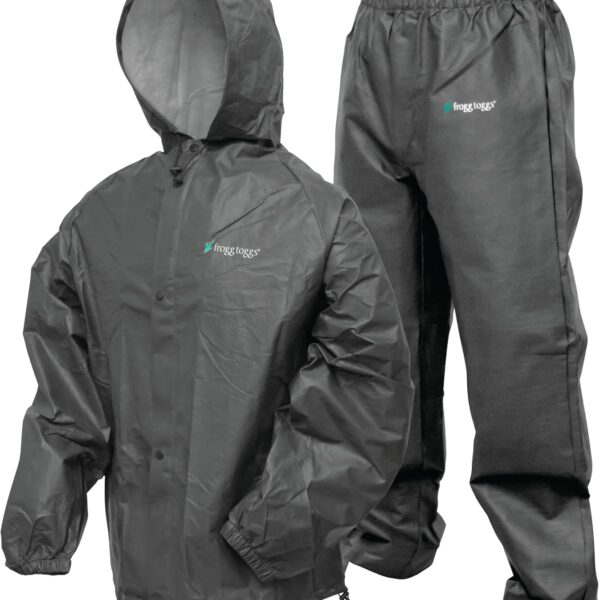 FROGG TOGGS Men's Pro Lite Suit, Waterproof, Breathable, Dependable Wet Weather Protection