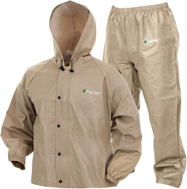 FROGG TOGGS Men's Pro Lite Suit, Waterproof, Breathable, Dependable Wet Weather Protection