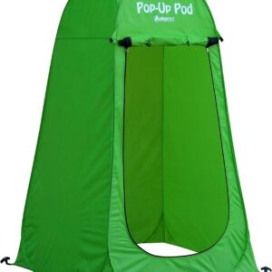 GigaTent Pop Up Pod Changing Room Privacy Tent – Instant Portable Outdoor Shower Tent, Camp Toilet, Rain Shelter for Camping & Beach – Lightweight & Sturdy, Easy Set Up, Foldable - with Carry Bag