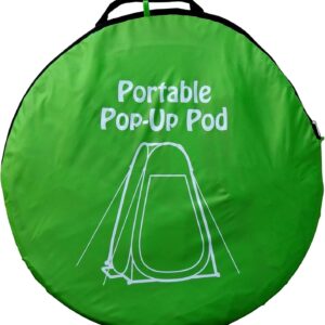GigaTent Pop Up Pod Changing Room Privacy Tent – Instant Portable Outdoor Shower Tent, Camp Toilet, Rain Shelter for Camping & Beach – Lightweight & Sturdy, Easy Set Up, Foldable - with Carry Bag
