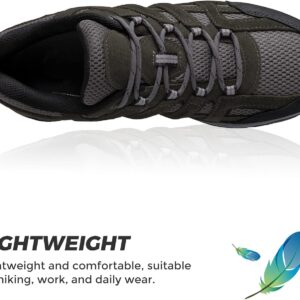 GOLDEN CAMEL Mens Hiking Shoes Lightweight Non-Slip Breathable Outdoor Sneakers for Trailing Trekking Camping Walking