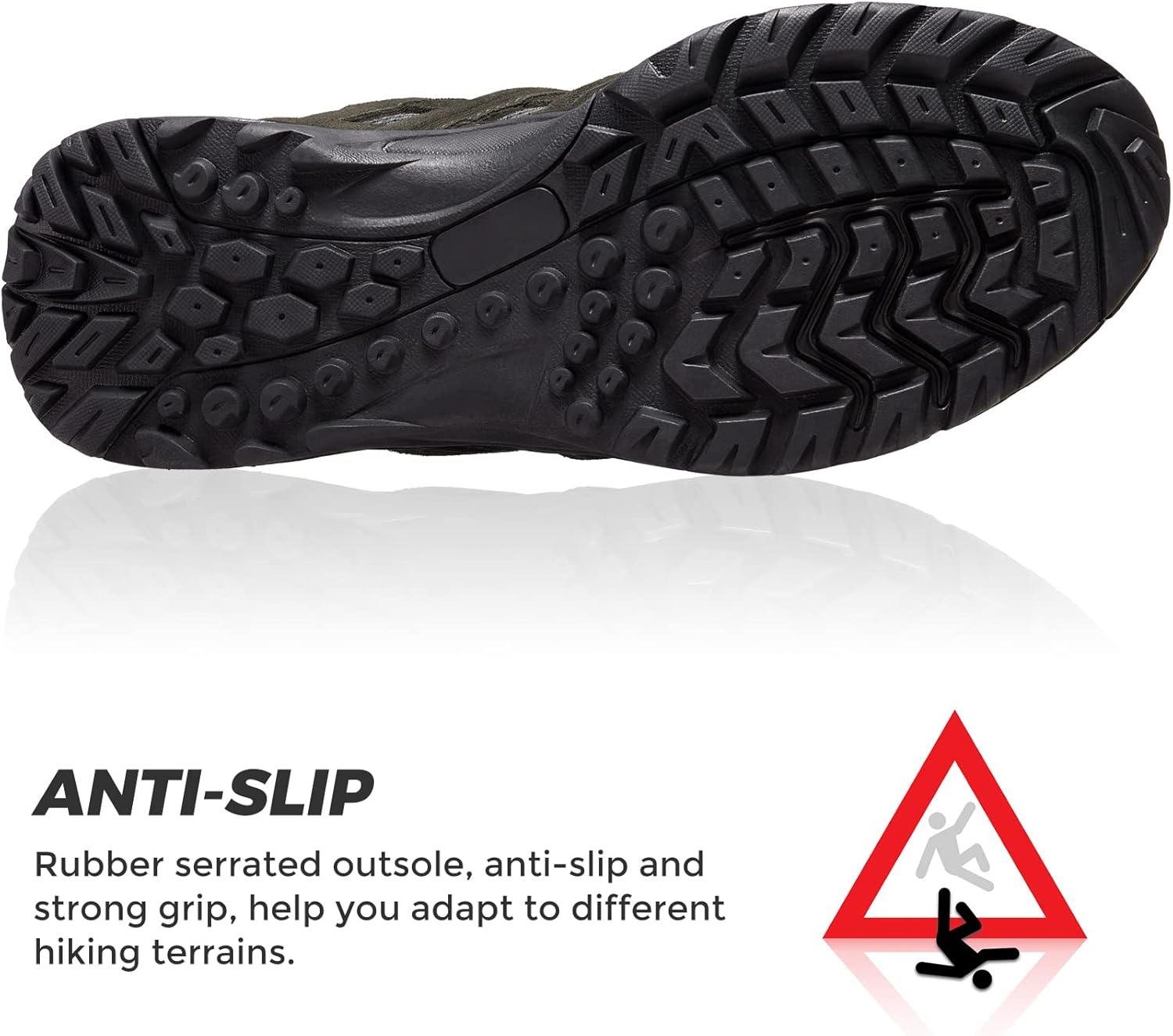 GOLDEN CAMEL Mens Hiking Shoes Lightweight Non-Slip Breathable Outdoor Sneakers for Trailing Trekking Camping Walking