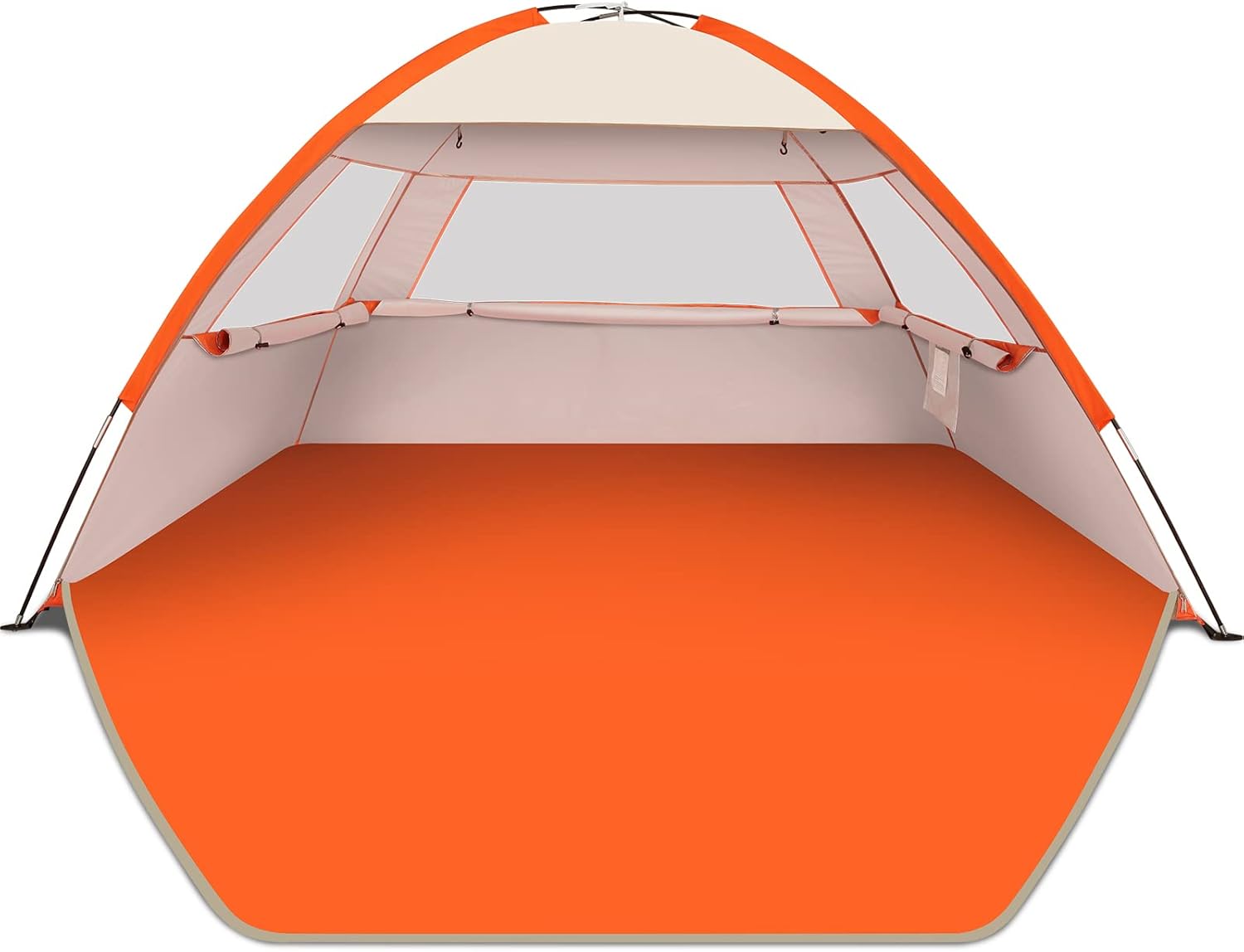 Gorich Beach Tent, Beach Shade Tent for 3\/4-5\/6-7\/8-10 Person with UPF 50+ UV Protection, Portable Beach Tent Sun Shelter Canopy, Lightweight & Easy Setup Cabana Beach Tent