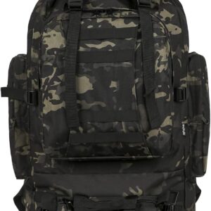 King'sGuard 100L Camping Hiking Backpack Molle Rucksack Military Camping Backpacking Daypack