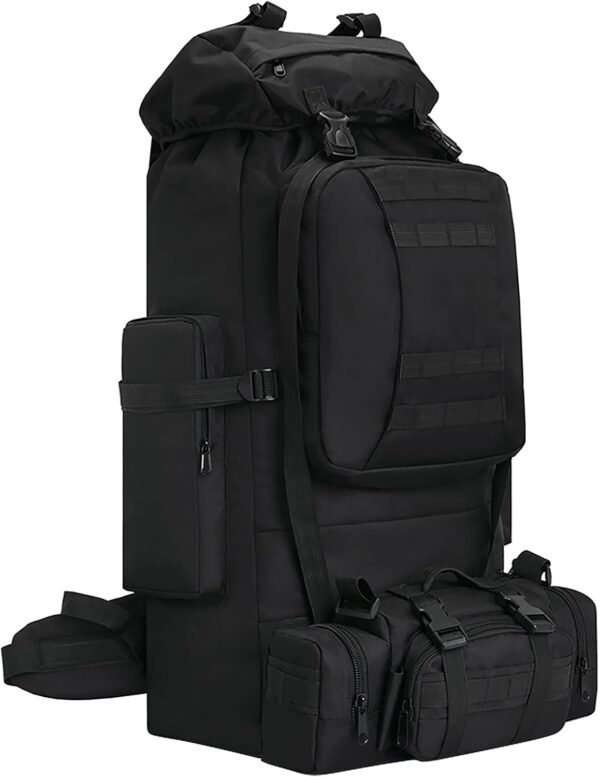 King'sGuard 100L Camping Hiking Backpack Molle Rucksack Military Camping Backpacking Daypack