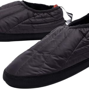 KingCamp Unisex Down Camping Slippers Soft Slippers with Non Slip Rubber Sole & Carry Bag (3 Colors and 4 Sizes)