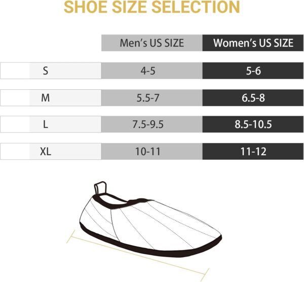 KingCamp Unisex Down Camping Slippers Soft Slippers with Non Slip Rubber Sole & Carry Bag (3 Colors and 4 Sizes)
