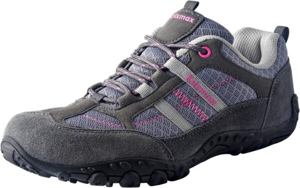 Knixmax Women's Hiking Shoes Lightweight Non-Slip Climbing Trekking Sneakers for Woman Camping Backpacking Shoe Summer Hiker Shoes