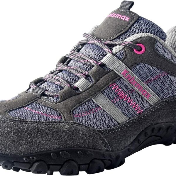 Knixmax Women's Hiking Shoes Lightweight Non-Slip Climbing Trekking Sneakers for Woman Camping Backpacking Shoe Summer Hiker Shoes