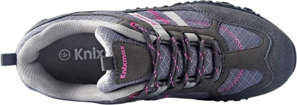 Knixmax Women's Hiking Shoes Lightweight Non-Slip Climbing Trekking Sneakers for Woman Camping Backpacking Shoe Summer Hiker Shoes