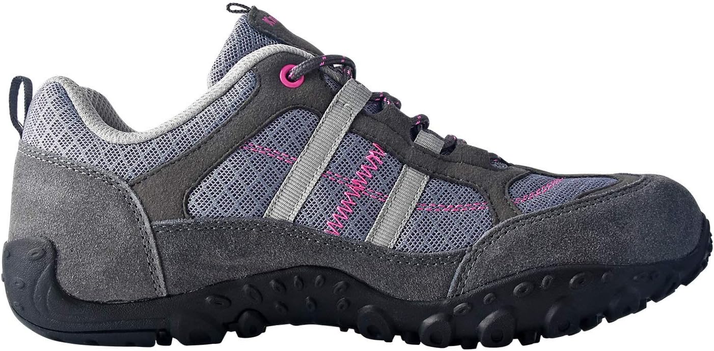 Knixmax Women's Hiking Shoes Lightweight Non-Slip Climbing Trekking Sneakers for Woman Camping Backpacking Shoe Summer Hiker Shoes