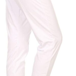 Leggings Depot Women's Printed Solid Activewear Jogger Track Cuff Sweatpants
