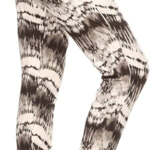 Leggings Depot Women's Printed Solid Activewear Jogger Track Cuff Sweatpants