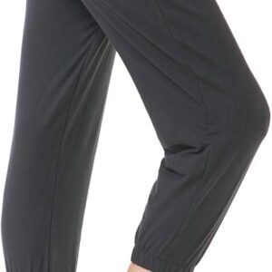 Leggings Depot Women's Printed Solid Activewear Jogger Track Cuff Sweatpants
