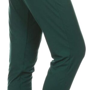 Leggings Depot Women's Printed Solid Activewear Jogger Track Cuff Sweatpants