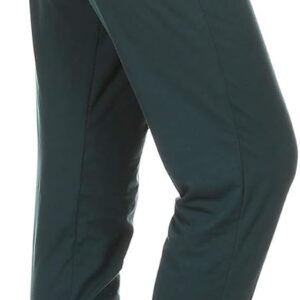 Leggings Depot Women's Printed Solid Activewear Jogger Track Cuff Sweatpants