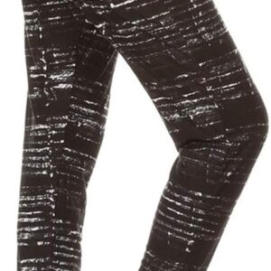 Leggings Depot Women's Printed Solid Activewear Jogger Track Cuff Sweatpants