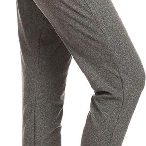 Leggings Depot Women's Printed Solid Activewear Jogger Track Cuff Sweatpants
