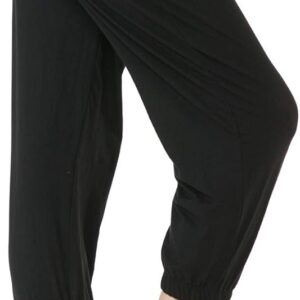 Leggings Depot Women's Printed Solid Activewear Jogger Track Cuff Sweatpants