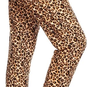 Leggings Depot Women's Printed Solid Activewear Jogger Track Cuff Sweatpants