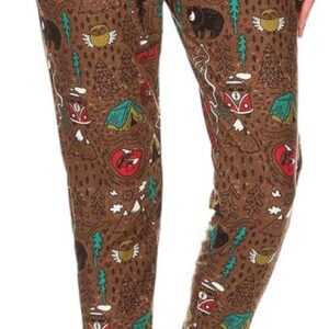 Leggings Depot Women's Printed Solid Activewear Jogger Track Cuff Sweatpants