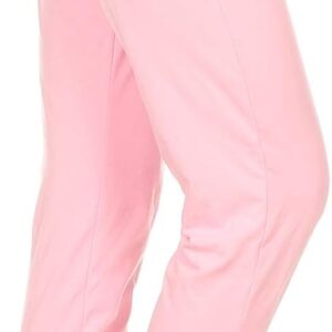 Leggings Depot Women's Printed Solid Activewear Jogger Track Cuff Sweatpants